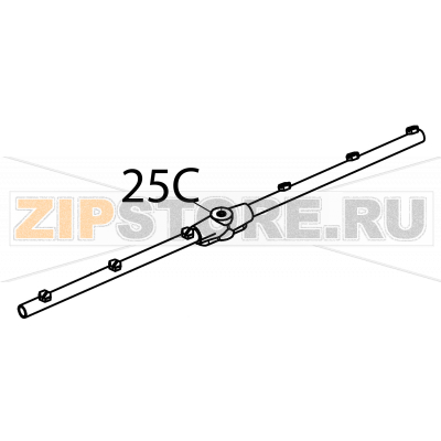 Rinsing branch support Fagor CO-500 DD Rinsing branch support Fagor CO-500 DDЗапчасть на деталировке под номером: 25CНазвание запчасти Fagor на английском языке: Rinsing branch support CO-500 DD.