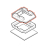 Inserto superiore in techmate Saeco Royal Classic