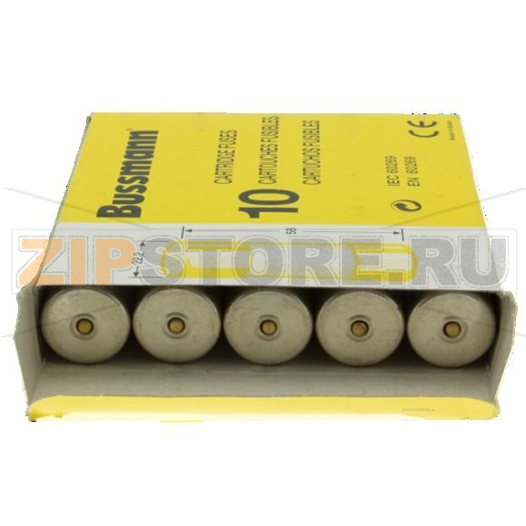 Предохранитель, 32 A, AC 690 В, 80 кА, 22x58 мм, gL/gG, IEC Eaton CYL FUSE >STR >22x58 32A GG 6 