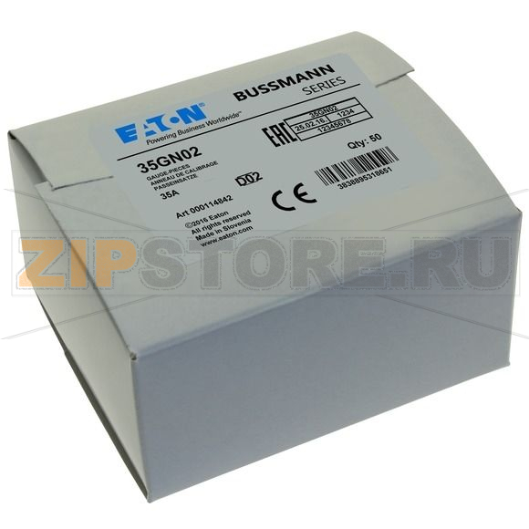 Контактный винт, 35 A, AC 400 В, D02, IEC, с цветовым кодом Eaton GAUGE PIECE DO2 35A 400V FOR E18 