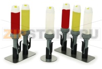 PORTION PUMP KIT, DOUBLE, 9”W X 5”D X 15