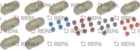 TOP PROTECTION FOR PUSH-BUTTONS - 10 PCS