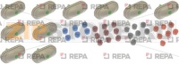 TOP PROTECTION FOR PUSH-BUTTONS - 10 PCS