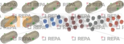 TOP PROTECTION FOR PUSH-BUTTONS - 10 PCS 