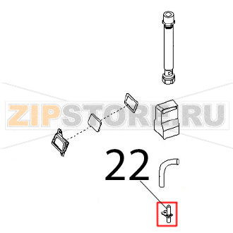 Tubo presa di pressione Angelo Po FX101G2 Tubo presa di pressione Angelo Po FX101G2Запчасть на деталировке под номером: 22