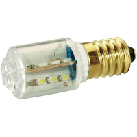 Лампа светодиодная 230 В/DC, 230 В/AC, цоколь: E14, красная, 1100 млм Signal-Construct MBRE141608