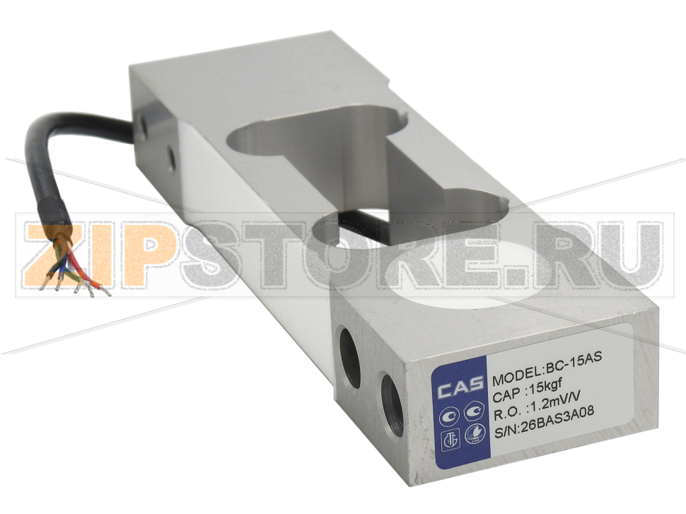 Тензодатчик CAS BC-15AS (LOAD CELL) для весов CAS LP 1.6 Тензометрический датчик веса CAS BC-15AS (LOAD CELL) для весов CAS LP 1.6. Тензодатчик подходит для следующих модификаций весов CAS: LP-15 (V 1.6), LP-15 (V 1.6) TCP-IP, LP-15R (V 1.6), LP-15R (V 1.6) TCP-IP