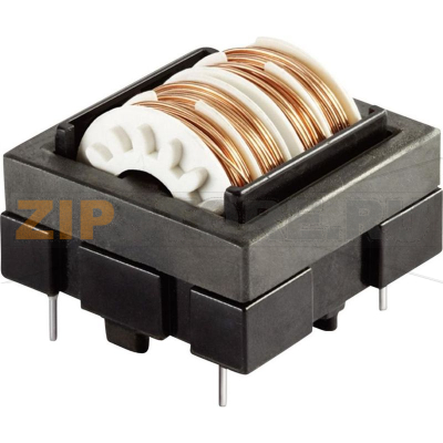 Фильтр 0.5 A, 250 В/AC, 44 мГн, 24x24x20 мм, 1 шт Schaffner EH24-0,5-02-44M 