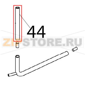 Tubo Ø: 30-20 Angelo Po FX201G3 Tubo Ø: 30-20 Angelo Po FX201G3Запчасть на деталировке под номером: 44