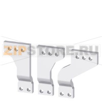 front, broadened main conn. pieces for mounting on fr. ter. f. main circ. conn. 3 units, fixed-mount. circ. br. accessory for circuit breaker 3WL10 / 3VA27 Siemens 3VW9011-0AL73