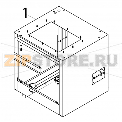Tunel condensador vahos Fagor FI-200 Tunel condensador vahos Fagor FI-200Запчасть на деталировке под номером: 1Название запчасти Fagor на английском языке: Tunel condensador vahos FI-200.