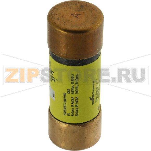 Предохранитель, 10 A, AC 600 В, 300 кА, 21x57 мм, J, UL, с задержкой Eaton LOW-PEAK CLASS J T/D 