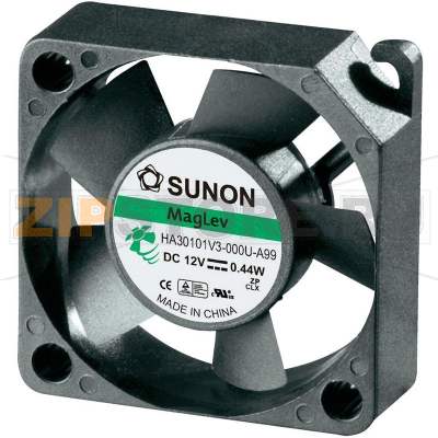 Вентилятор 12 В/DC, 5.94 м³/ч, 30x30x10 мм Sunon HA30101V3-0000-A99 