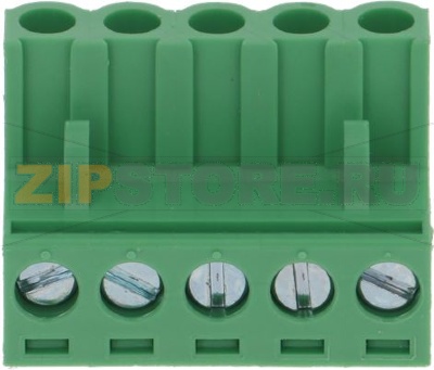 TERMINAL BLOCK 5-POLES PITCH 5.08 