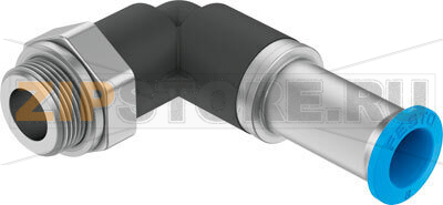 Фитинг угловой, самозапирающийся Festo QSKL-G1/8-4 
