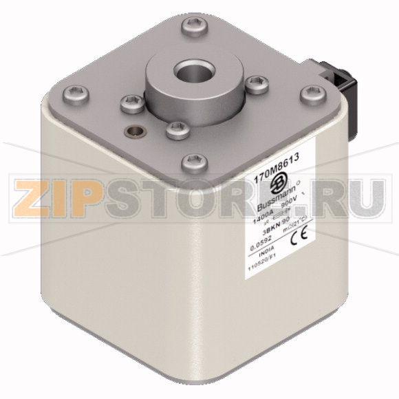 Предохранитель, 1400 A, AC 900 В, 150 кА, size 3, 74x92x91 мм, aR, IEC UL Eaton FUSE 1400A 900 