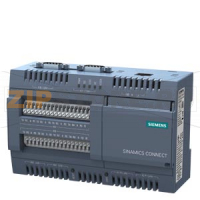 SINAMICS CONNECT 300 ВГД Шлюз 2x 10/100 Мбит / с Ethernet RJ45 8xRS232 последовательную связь. порт SD-слот для карт памяти; 24 В постоянного тока Siemens 6SL3255-0AG30-0AA0