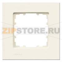 DELTA MIRO РАМКА 1-МЕСТН. 90X90 MM ЭЛЕКТРОБЕЛЫЙ Siemens 5TG1111-3