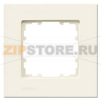 DELTA MIRO РАМКА 1-МЕСТН. 90X90 MM ЭЛЕКТРОБЕЛЫЙ Siemens 5TG1111-3