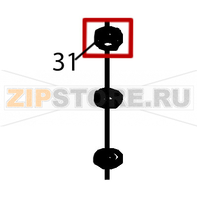 Tuerca exagonal M-6 Fagor FI-200 Tuerca exagonal M-6 Fagor FI-200Запчасть на деталировке под номером: 31Название запчасти Fagor на английском языке: Tuerca exagonal M-6 FI-200.