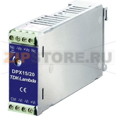 Блок питания DC/DC на DIN-рейку 5 В/DC, 3 А, 15 Вт TDK-Lambda DPX-15-48WS-05 