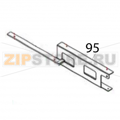 Stay (tray) R Sato SG112-ex Stay (tray) R Sato SG112-exЗапчасть на деталировке под номером: 95Название запчасти на английском языке: Stay (tray) R Sato SG112-ex.