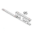 Stay (tray) R Sato SG112-ex