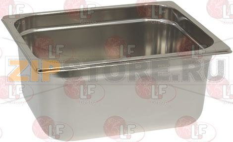 СЛИВНОЙ ЛОТОК ИЗ НЕРЖ. СТАЛИ GN 1/2 325X265XH150 ММ 