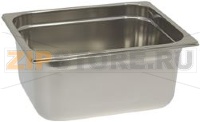 СЛИВНОЙ ЛОТОК ИЗ НЕРЖ. СТАЛИ GN 1/2 325X265XH150 ММ