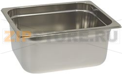 СЛИВНОЙ ЛОТОК ИЗ НЕРЖ. СТАЛИ GN 1/2 325X265XH150 ММ 