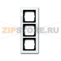 Рамка трехместная, монтаж: заподлицо ABB 2CKA001753A4123
