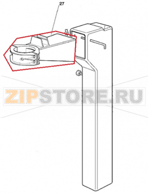 Auswurfschnauze Scotsman MF 36  Auswurfschnauze Scotsman MF 36Запчасть на сборочном чертеже под номером: 27Название запчасти Scotsman на немецком&nbsp;языке: Auswurfschnauze&nbsp;Scotsman MF 36