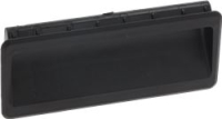 HANDLE RECESSED PLASTIC BLACK 160 mm