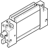 Пневмоцилиндр плоский Festo DZF-12-160-P-A