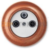 Розетка TV-R-SAT ABB 2CHK080403C4052