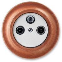 Розетка TV-R-SAT ABB 2CHK080403C4052