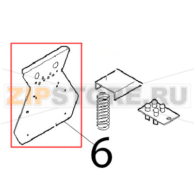 Paraspruzzi crusc. Angelo Po 1G0PEVTR Paraspruzzi crusc. Angelo Po 1G0PEVTRЗапчасть на деталировке под номером: 6