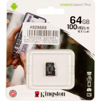 Карта памяти 64 Гб Kingston SDCS2/64GBSP