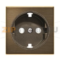 Накладка для розетки, античная латунь ABB 2CLA858800A1201