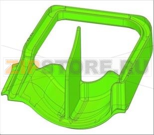 КЛИНОВИДНАЯ ОПОРА ПРАВАЯ КОМПЛЕКТ XS SOUL 2 