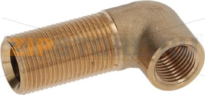 RACCORDO "L" 1/4F GASX3/8 GAS L.30 