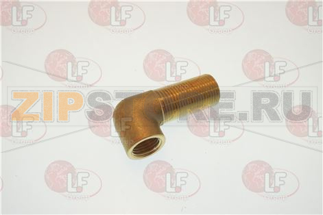 RACCORDO "L" 1/4F GASX3/8 GAS L.30 