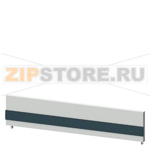 SIVACON S4 Head compartment cover Degree of protection IP40 Height 175 mm Width 800 mm Siemens 8PQ2000-8BA08 