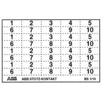 Маркер с цифрами 4х1-10, BS1/10 ABB GHS2001946R0003