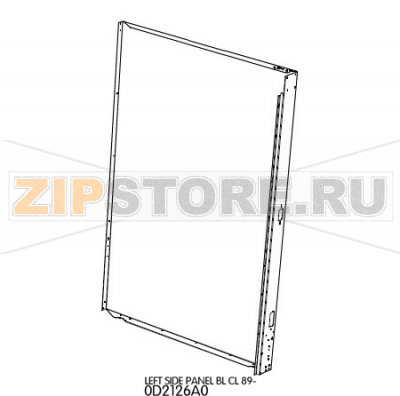 Left side panel Bl Cl 89 Unox XB 893 Left side panel Bl Cl 89 Unox XB 893Запчасть на деталировке под номером: 101Название запчасти на английском языке: Left side panel Bl Cl 89 Unox XB 893