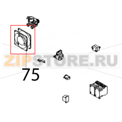 Motovent. assiale 120x120 adda Piron PF1006_PI1 Motovent. assiale 120x120 adda Piron PF1006_PI1Запчасть на деталировке под номером: 75