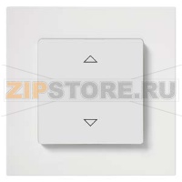 Настенный переключатель EnOceaН, с символами вверх/вниз, алюминиевый металлик Siemens 5WG4221-3AB32