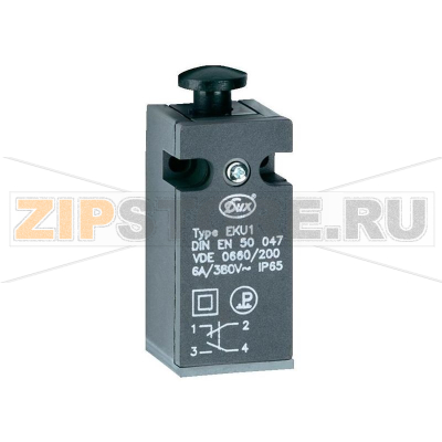 Выключатель концевой 380 В/AC, 6 А, IP65, 1 шт Schlegel EKU1-KD 