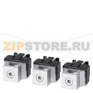 Wire connector w. control wire voltage tap-off 3 units Accessory for: 3VA52 250 Siemens 3VA9233-0JG11 