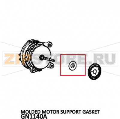 Molded motor support gasket Unox XV 593 Molded motor support gasket Unox XV 593Запчасть на деталировке под номером: 58Название запчасти на английском языке: Molded motor support gasket Unox XV 593